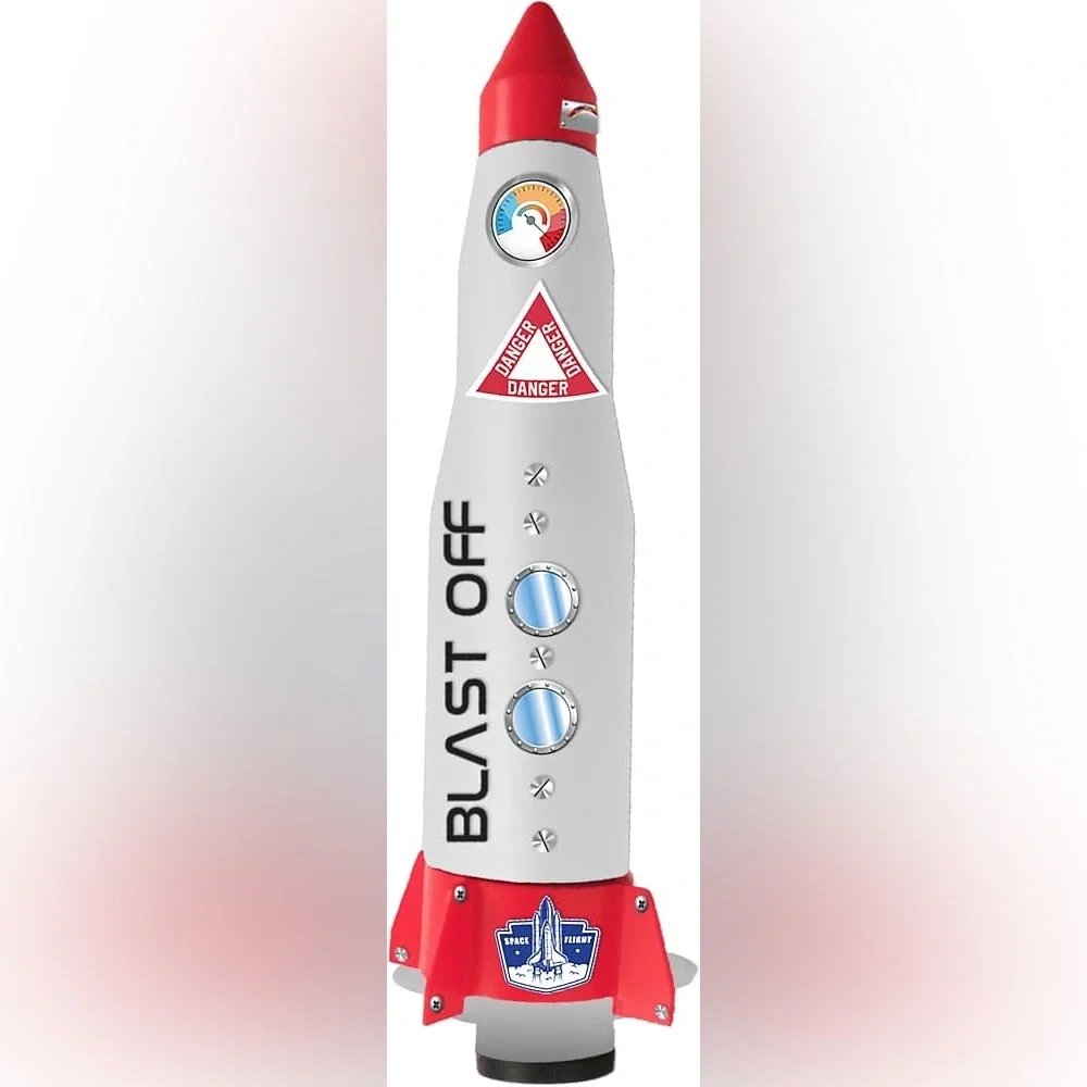 Discovery Rocket Red Silver